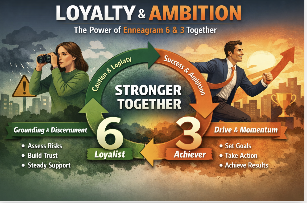 When Loyalty Meets Drive: The Quiet Power of Enneagram 6 and 3 Together ...