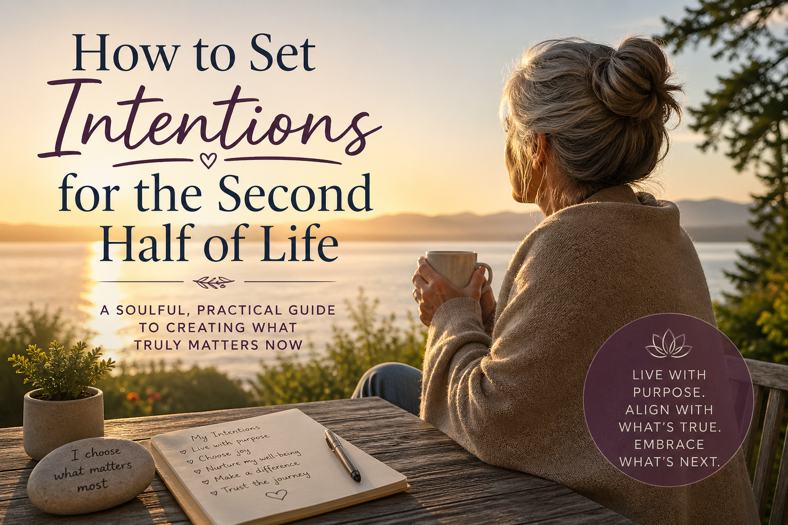 How to Set Intentions for the Second Half of Life (A Simple Guide ...